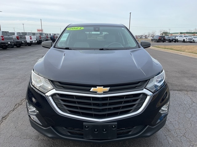 Used 2021 Chevrolet Equinox LS with VIN 3GNAXSEV1MS130519 for sale in Grinnell, IA