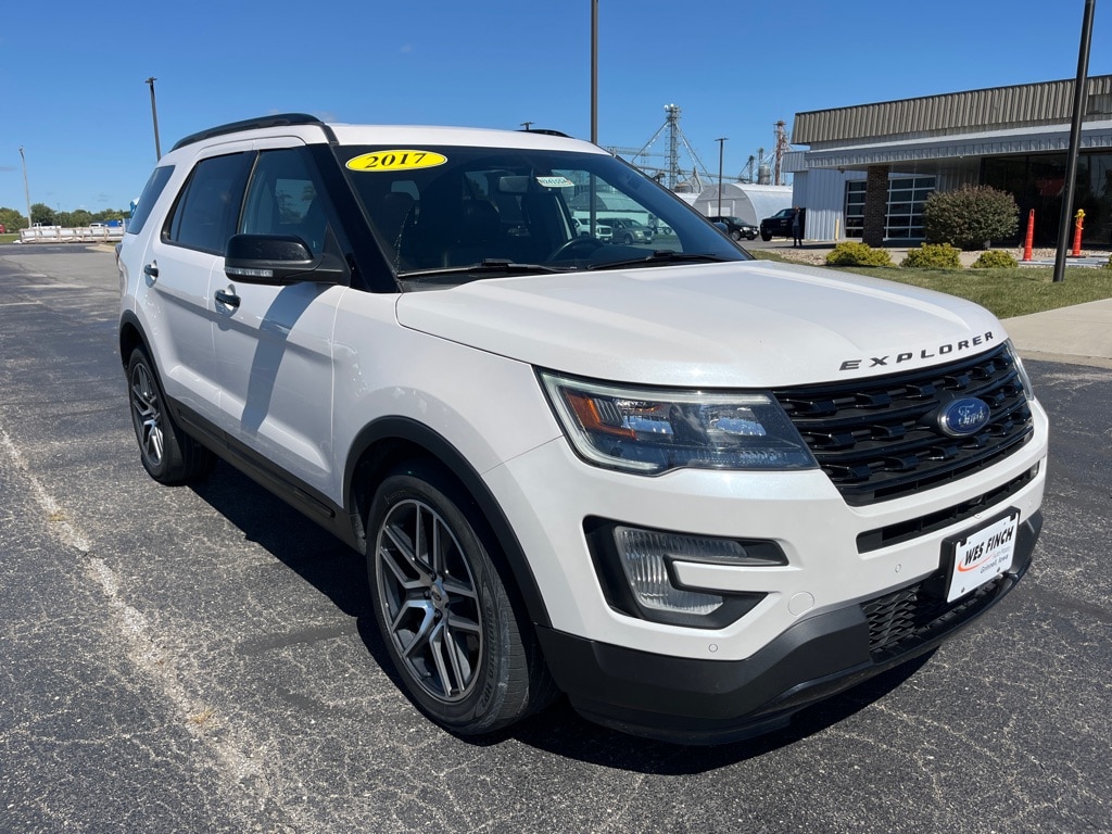 Used 2017 Ford Explorer Sport with VIN 1FM5K8GTXHGC65456 for sale in Grinnell, IA