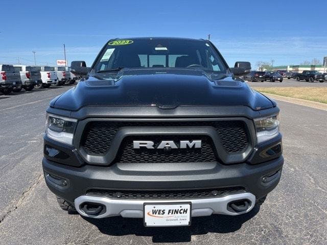 Used 2023 RAM Ram 1500 Pickup Rebel with VIN 1C6SRFLT9PN510651 for sale in Grinnell, IA