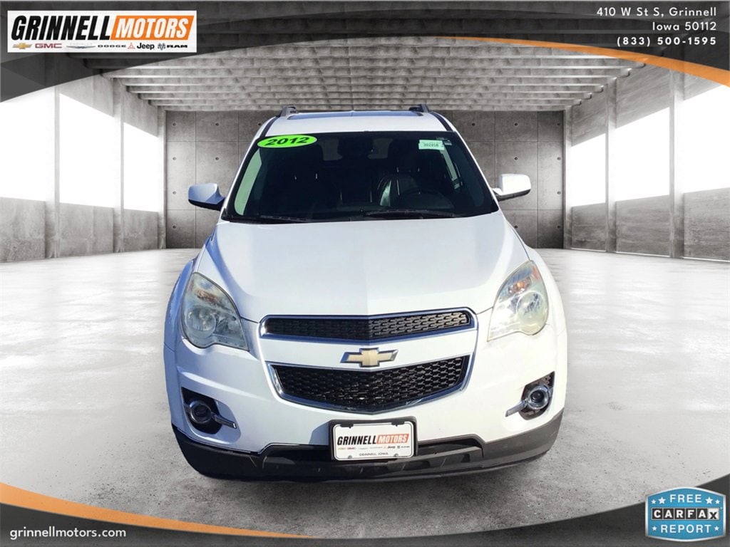 Used 2012 Chevrolet Equinox 2LT with VIN 2GNFLNE59C6108364 for sale in Grinnell, IA