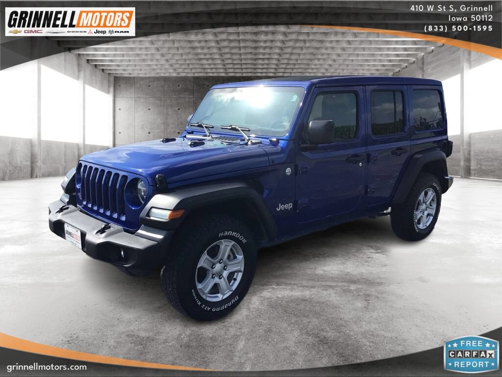 Used 2020 Jeep Wrangler Unlimited Sport S
