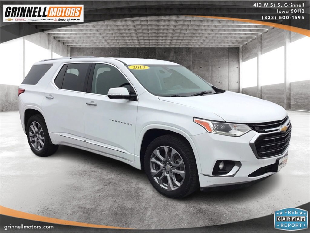 Used 2018 Chevrolet Traverse Premier SUV