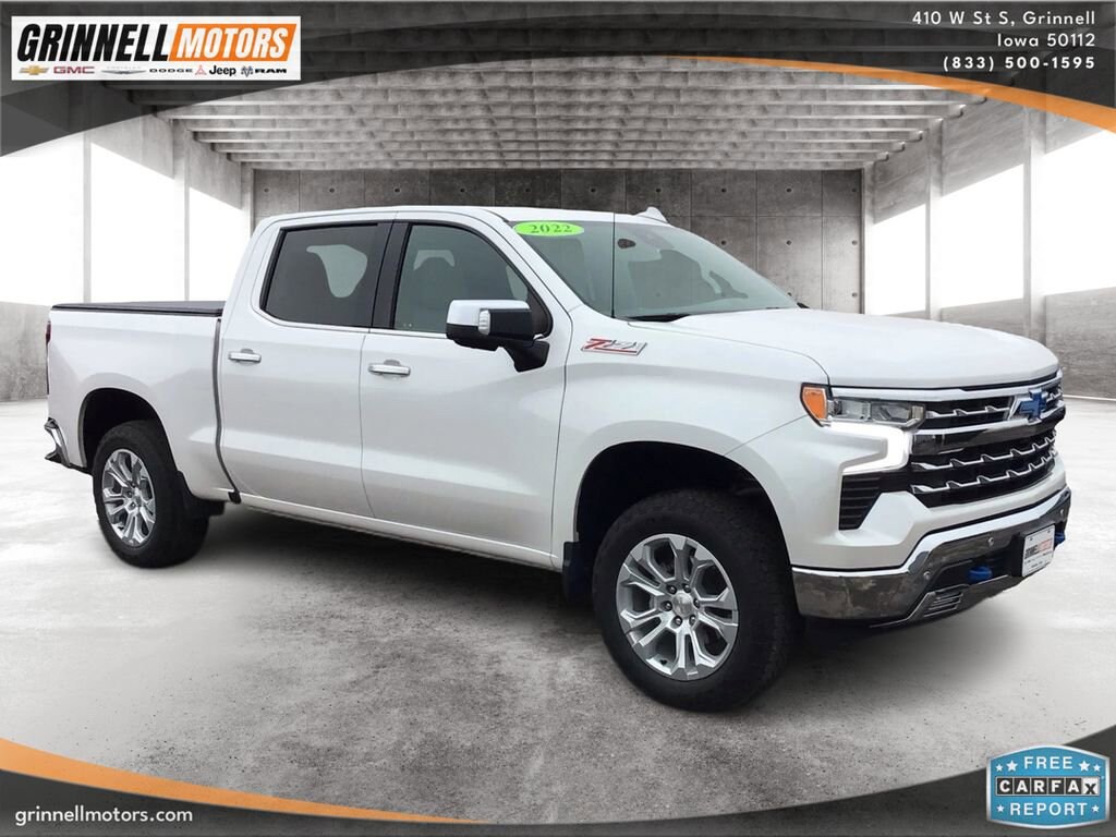 Used 2022 Chevrolet Silverado 1500 LTZ Truck