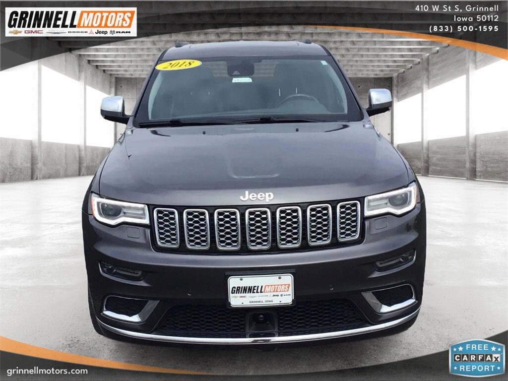 Used 2018 Jeep Grand Cherokee Summit