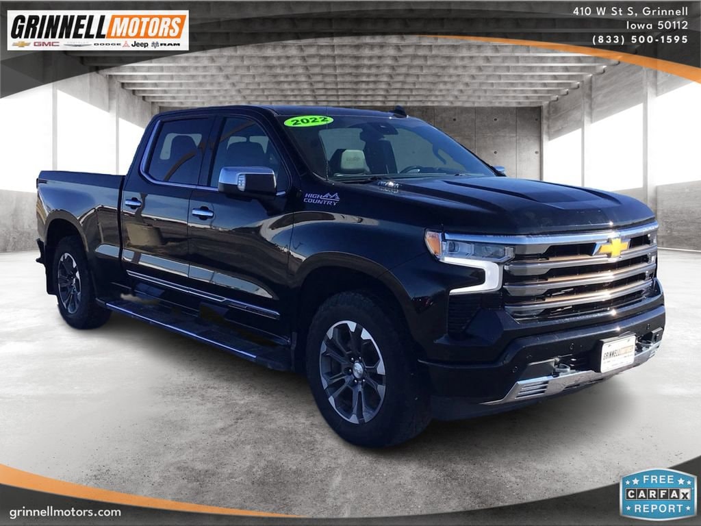 Used 2022 Chevrolet Silverado 1500 High Country Truck
