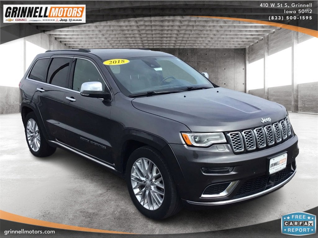 Used 2018 Jeep Grand Cherokee Summit