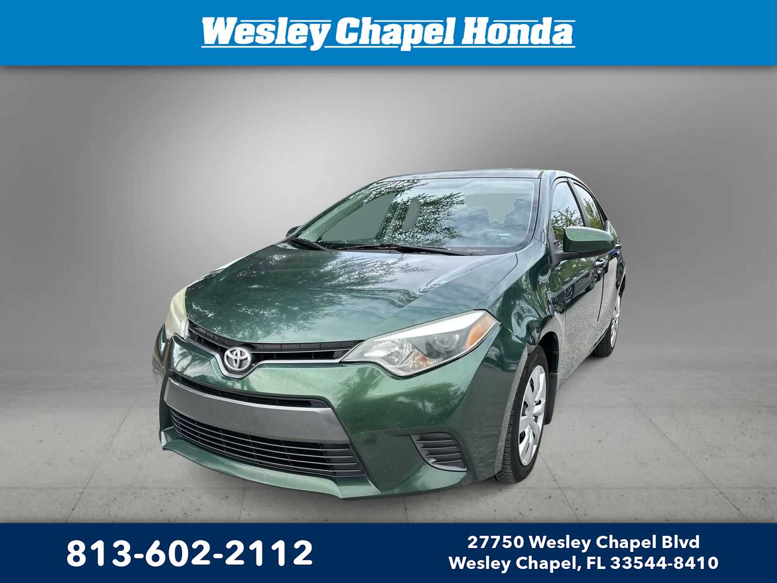 2016 Toyota Corolla LE -
                  Wesley Chapel, FL