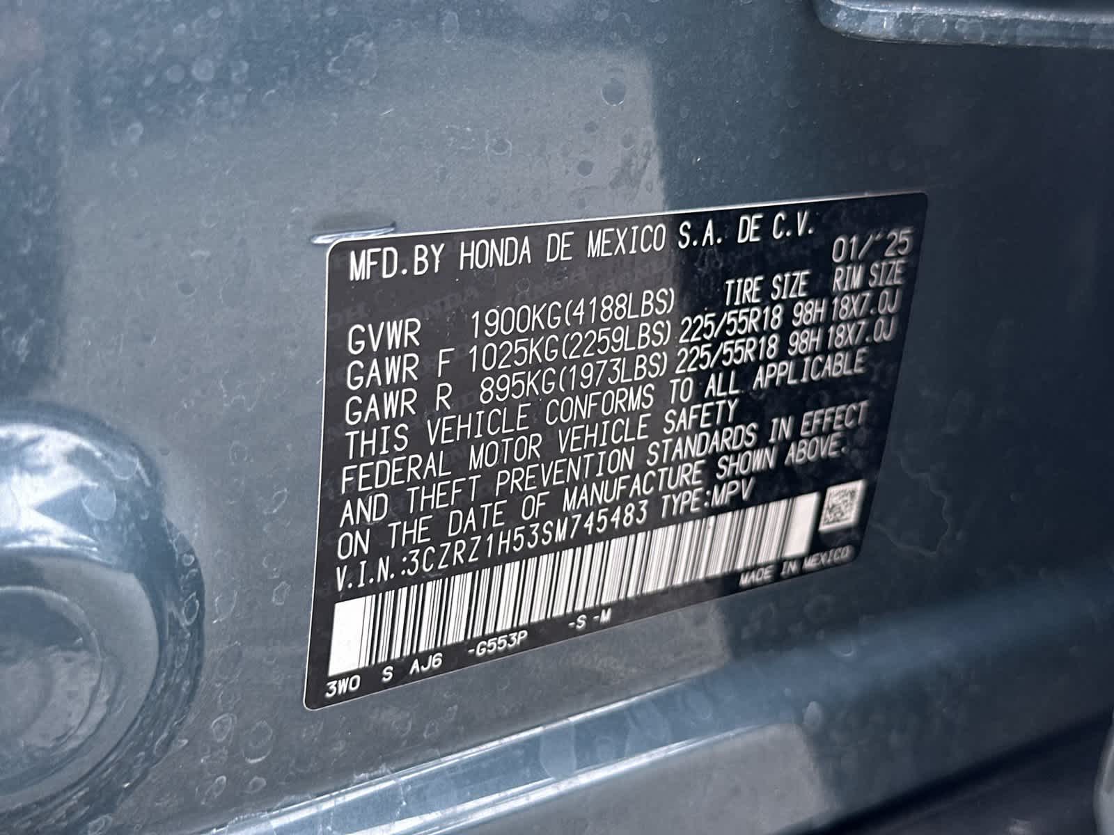 2025 Honda HR-V Sport - Photo 22