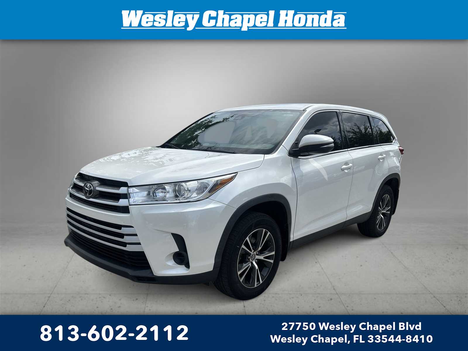 2019 Toyota Highlander LE -
                  Wesley Chapel, FL