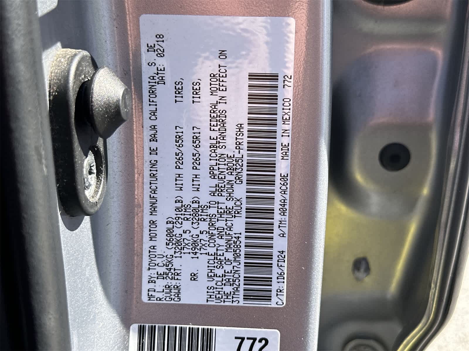 Thumbnail: 2018 Toyota Tacoma - 26