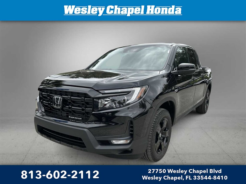 New 2026 Honda Ridgeline Black Edition Truck Crew Cab
