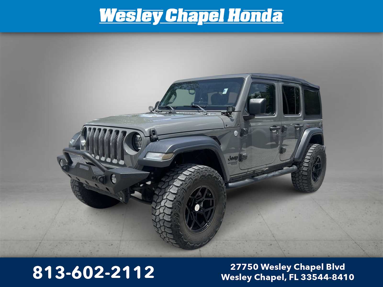 2020 Jeep Wrangler Unlimited Sport Hero Image