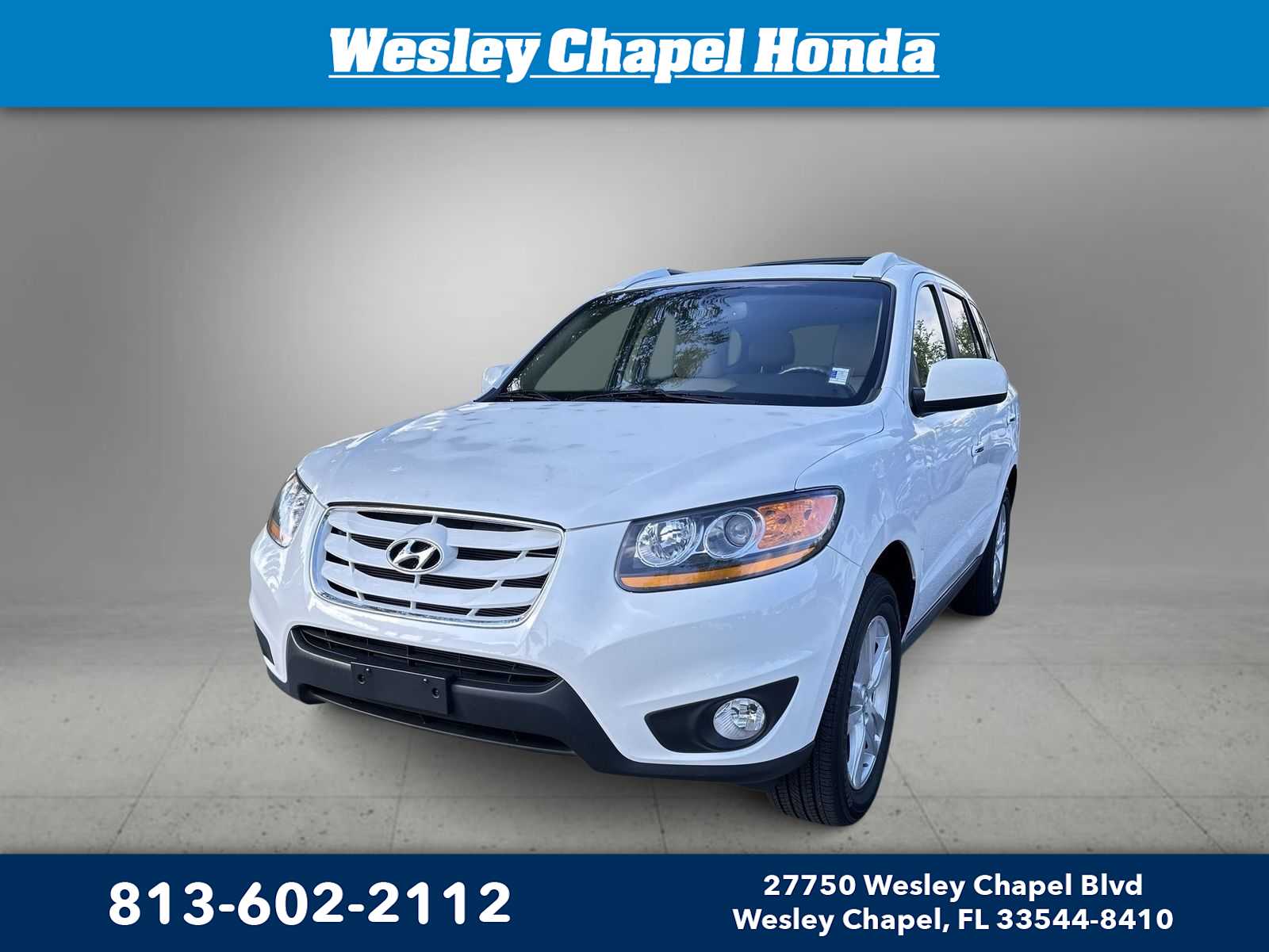 2011 Hyundai Santa Fe Limited -
                  Wesley Chapel, FL