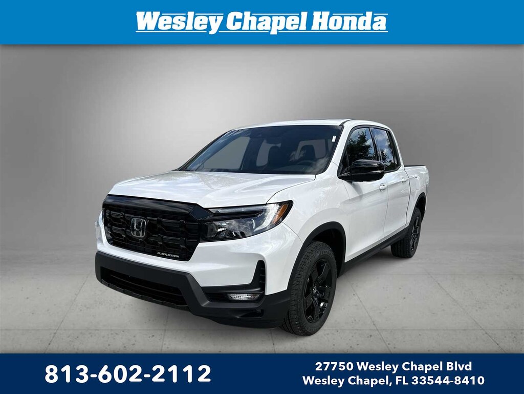 New 2026 Honda Ridgeline Black Edition Truck Crew Cab
