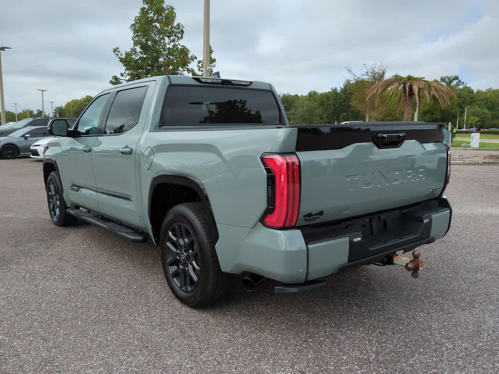 Certified 2025 Toyota Tundra i-FORCE MAX Platinum Truck CrewMax