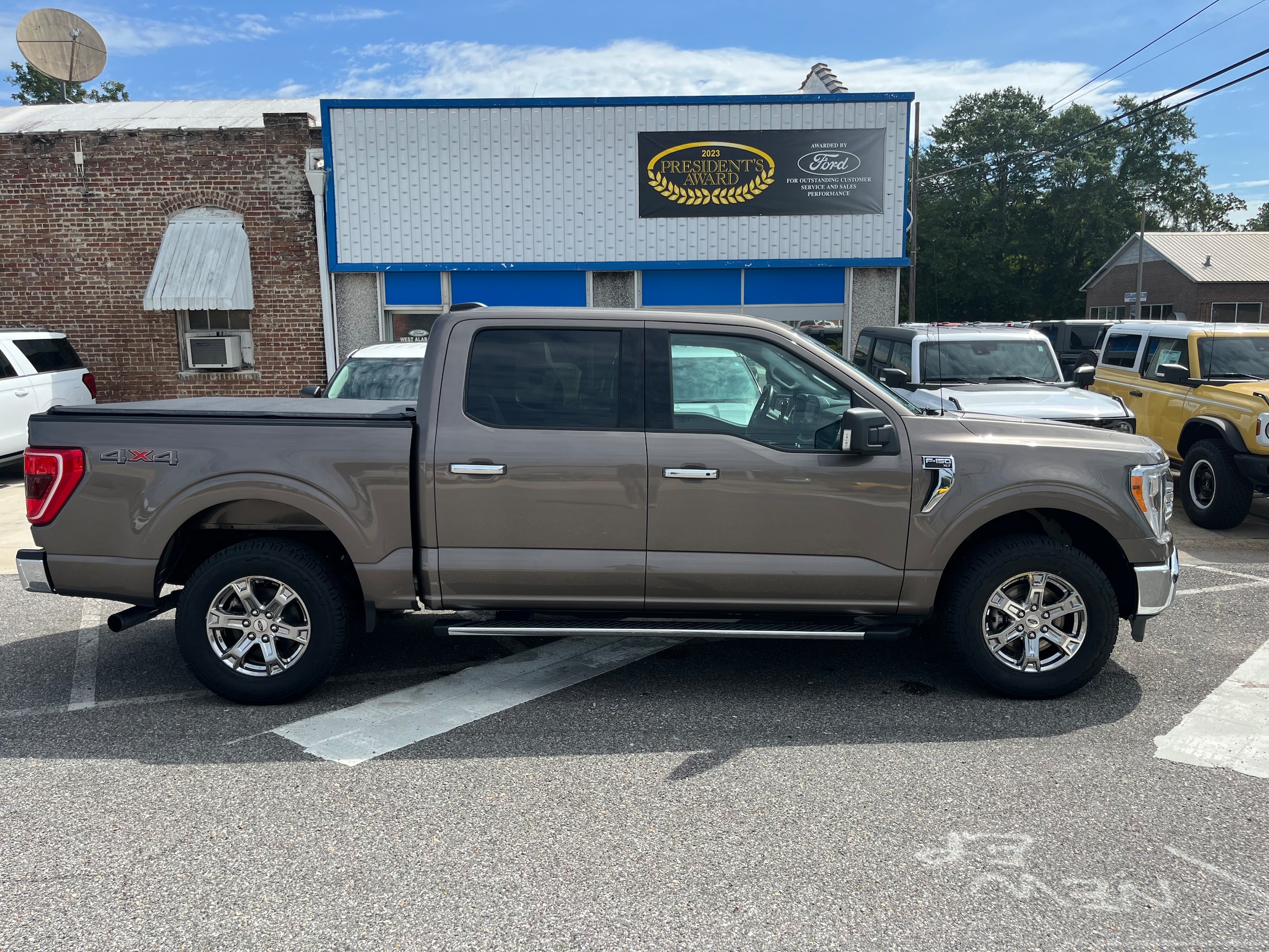 Used 2021 Ford F-150 Lariat with VIN 1FTEW1EP0MKD00275 for sale in Sulligent, AL