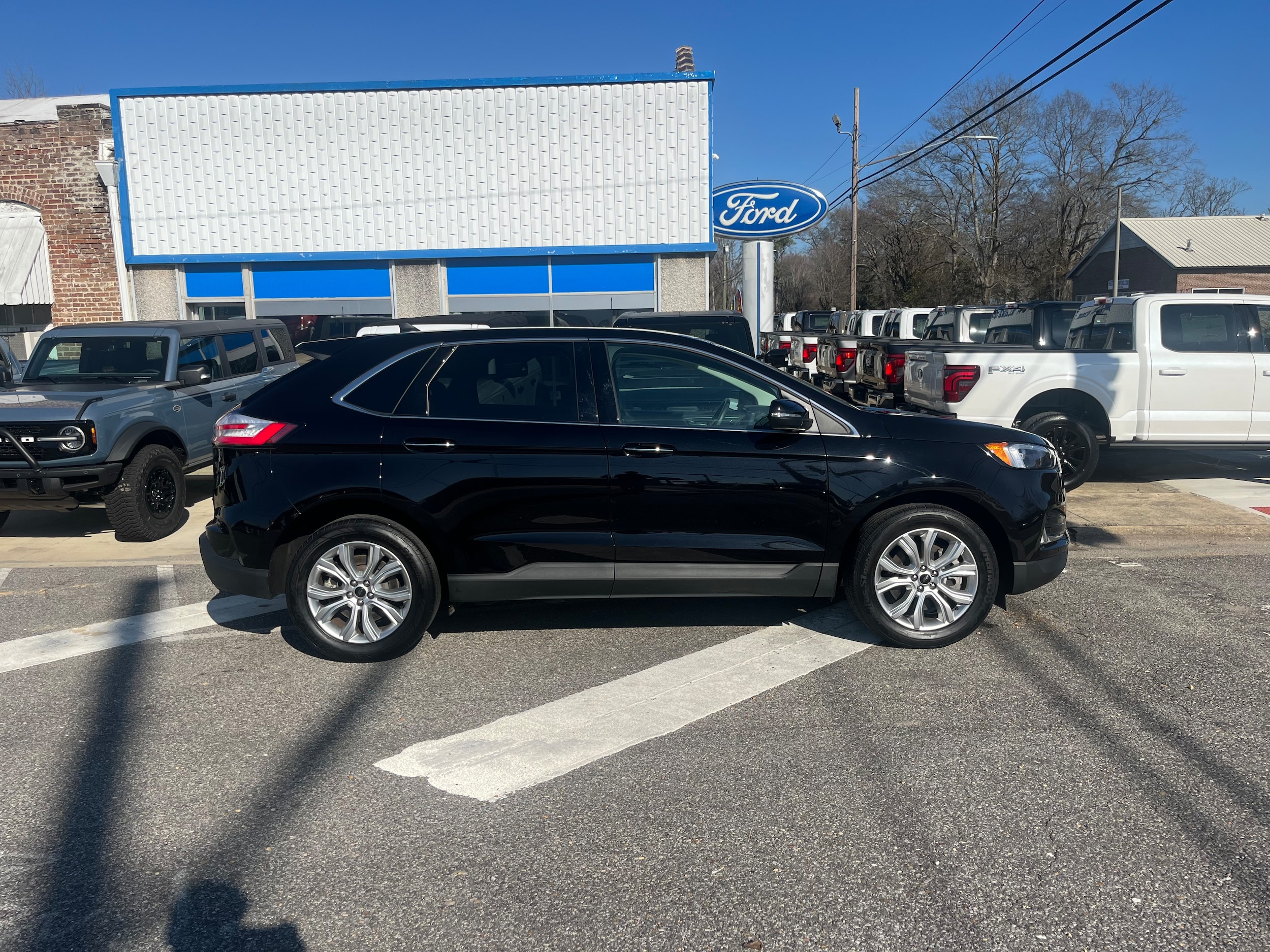 Used 2023 Ford Edge Titanium with VIN 2FMPK4K96PBA27168 for sale in Sulligent, AL