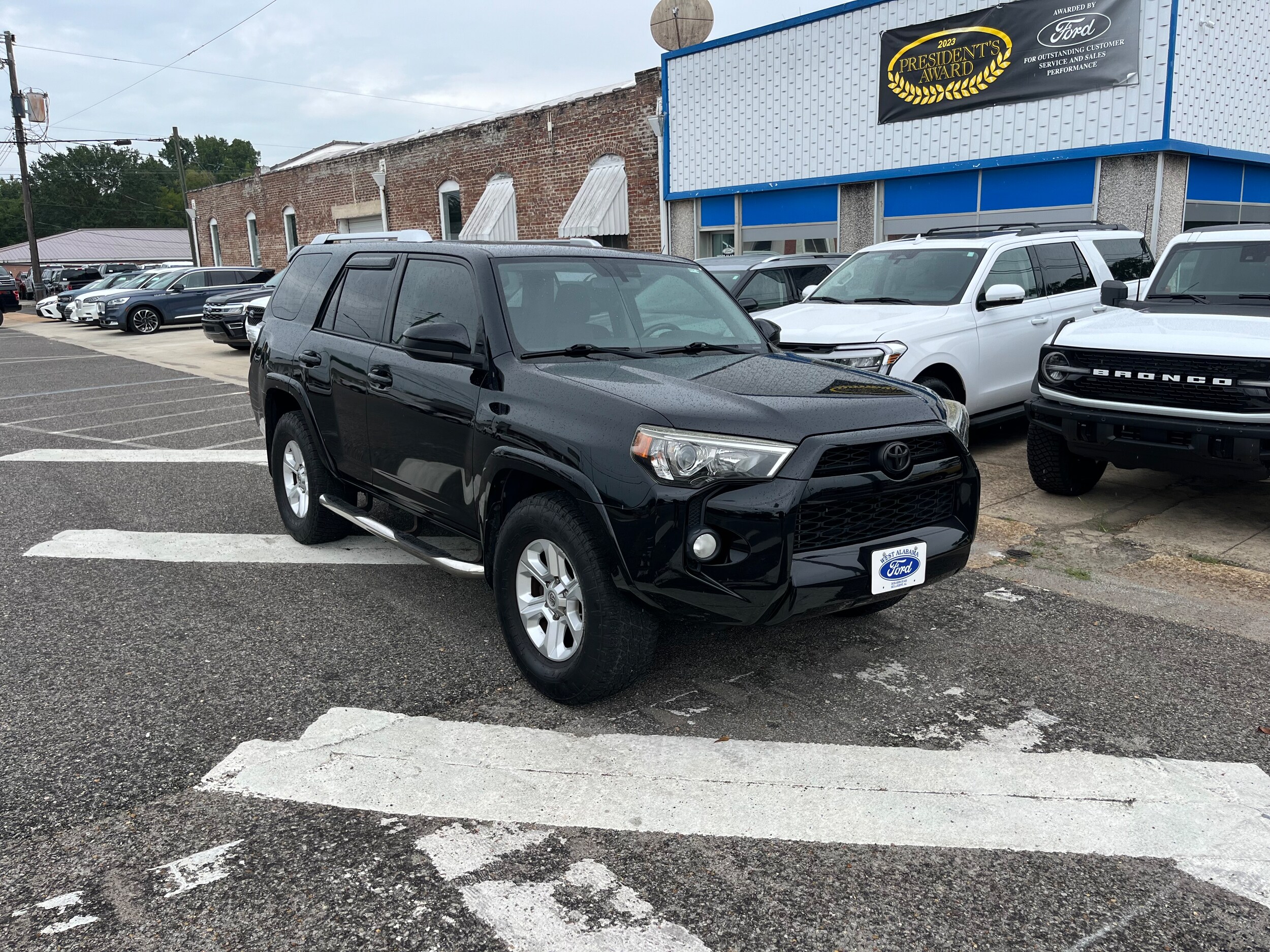 Used 2015 Toyota 4Runner SR5 with VIN JTEZU5JR5F5092266 for sale in Sulligent, AL