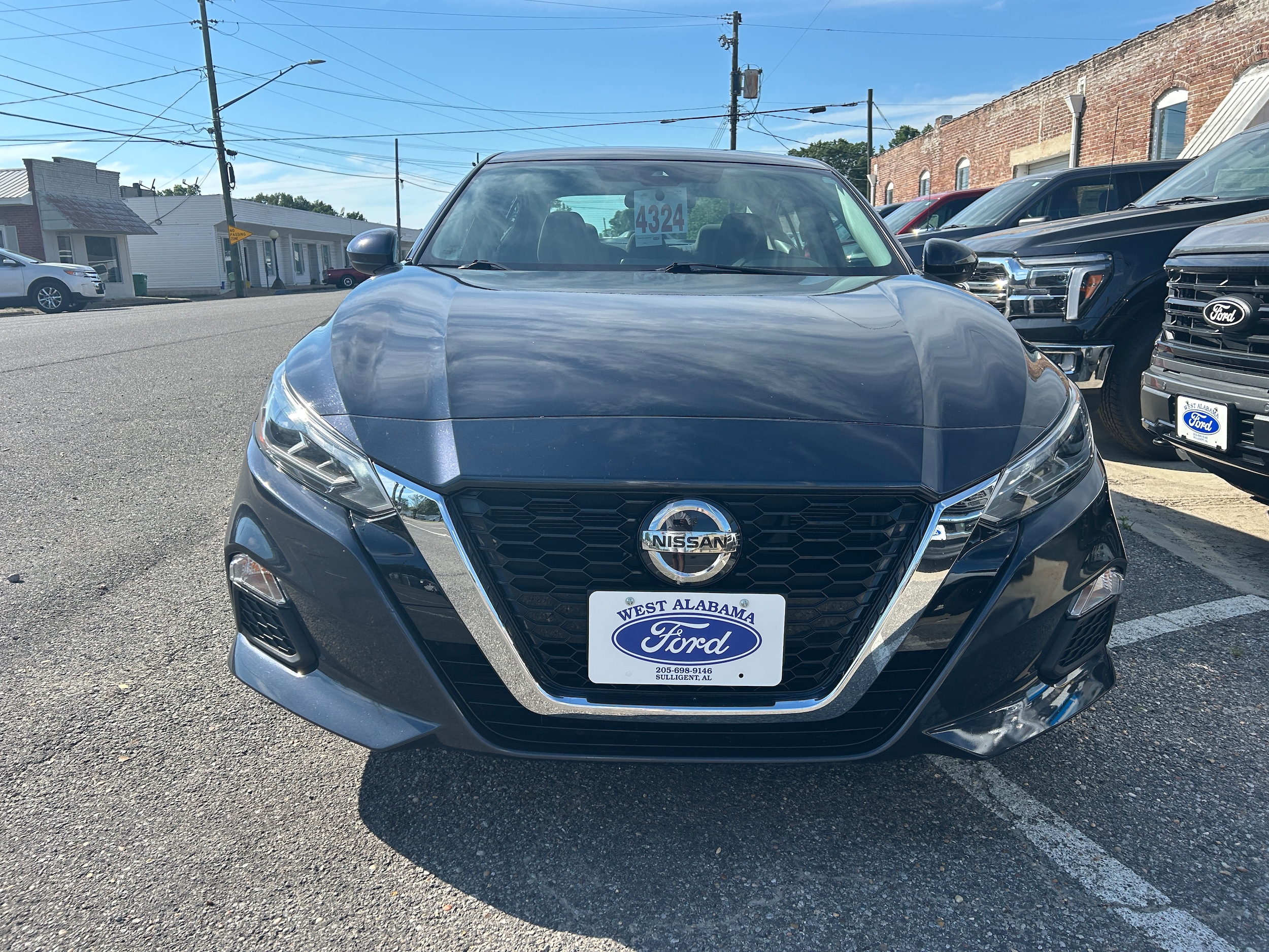 Used 2021 Nissan Altima SV with VIN 1N4BL4DV1MN391235 for sale in Sulligent, AL