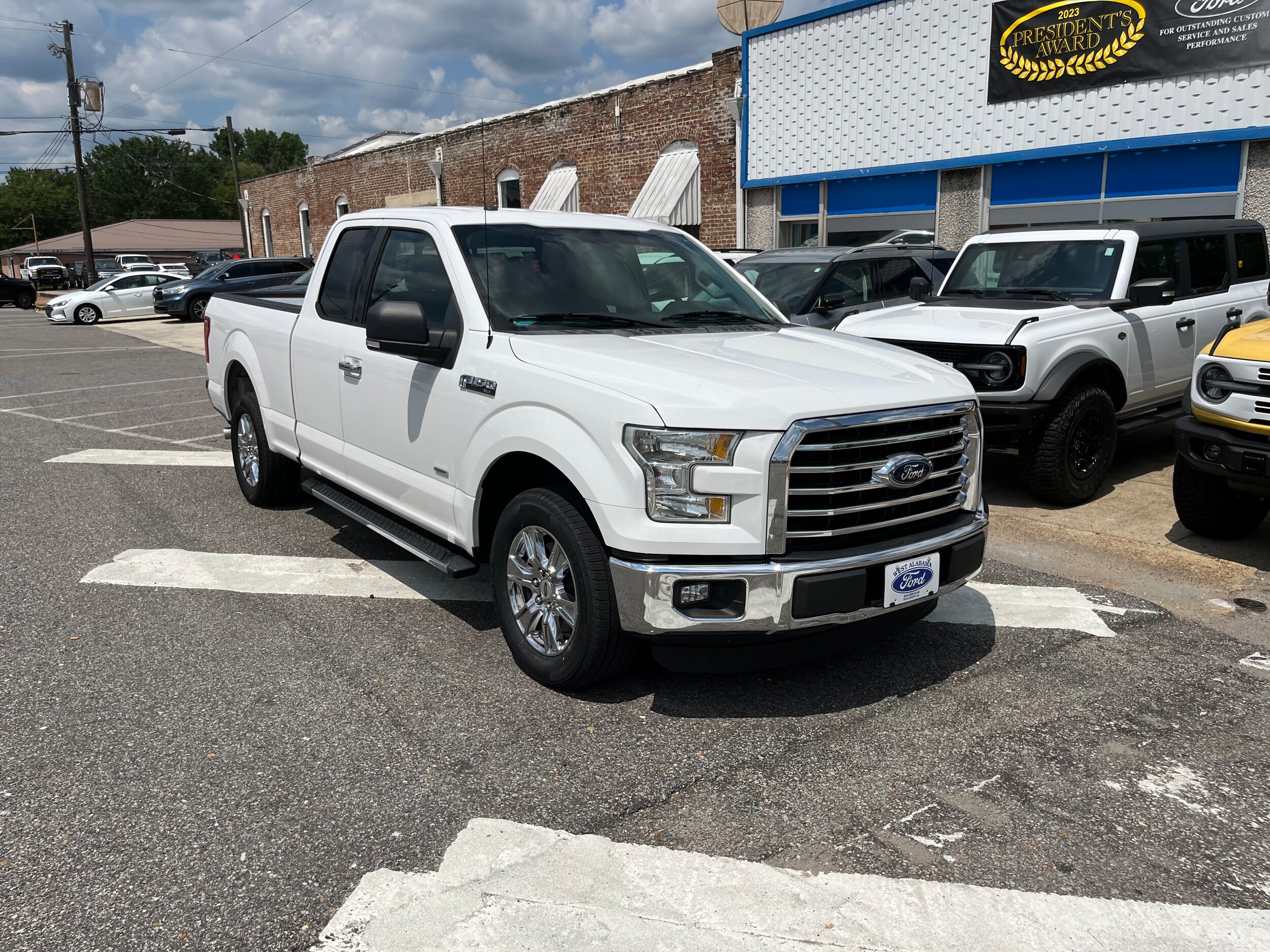 Used 2016 Ford F-150 XLT with VIN 1FTEX1CG6GFA09177 for sale in Sulligent, AL