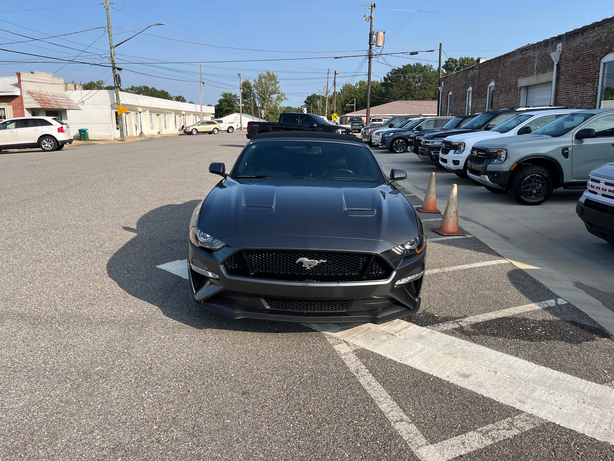 Used 2020 Ford Mustang GT Premium with VIN 1FATP8FF8L5119446 for sale in Sulligent, AL