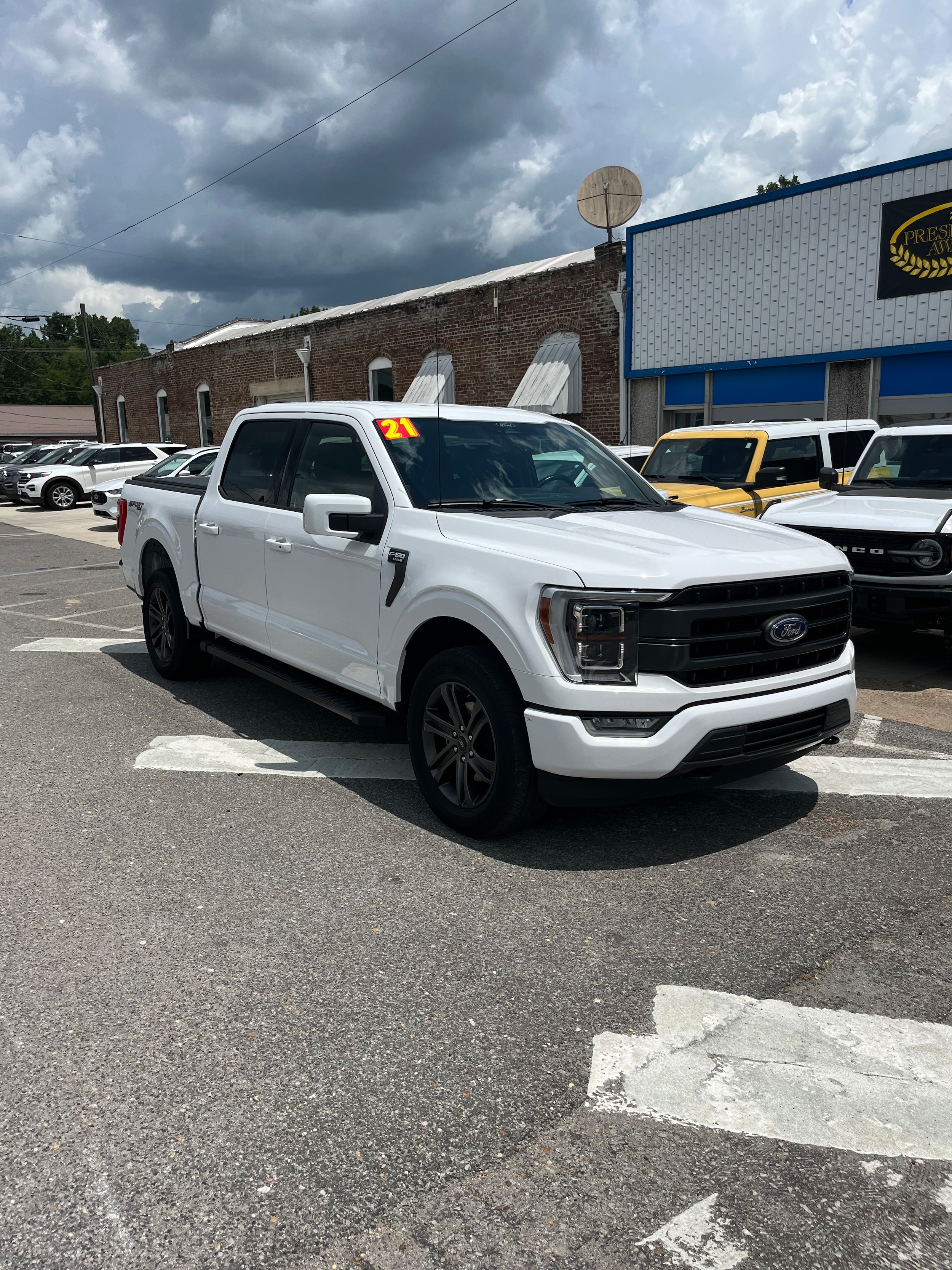 Used 2021 Ford F-150 King Ranch with VIN 1FTFW1E59MFA04795 for sale in Sulligent, AL