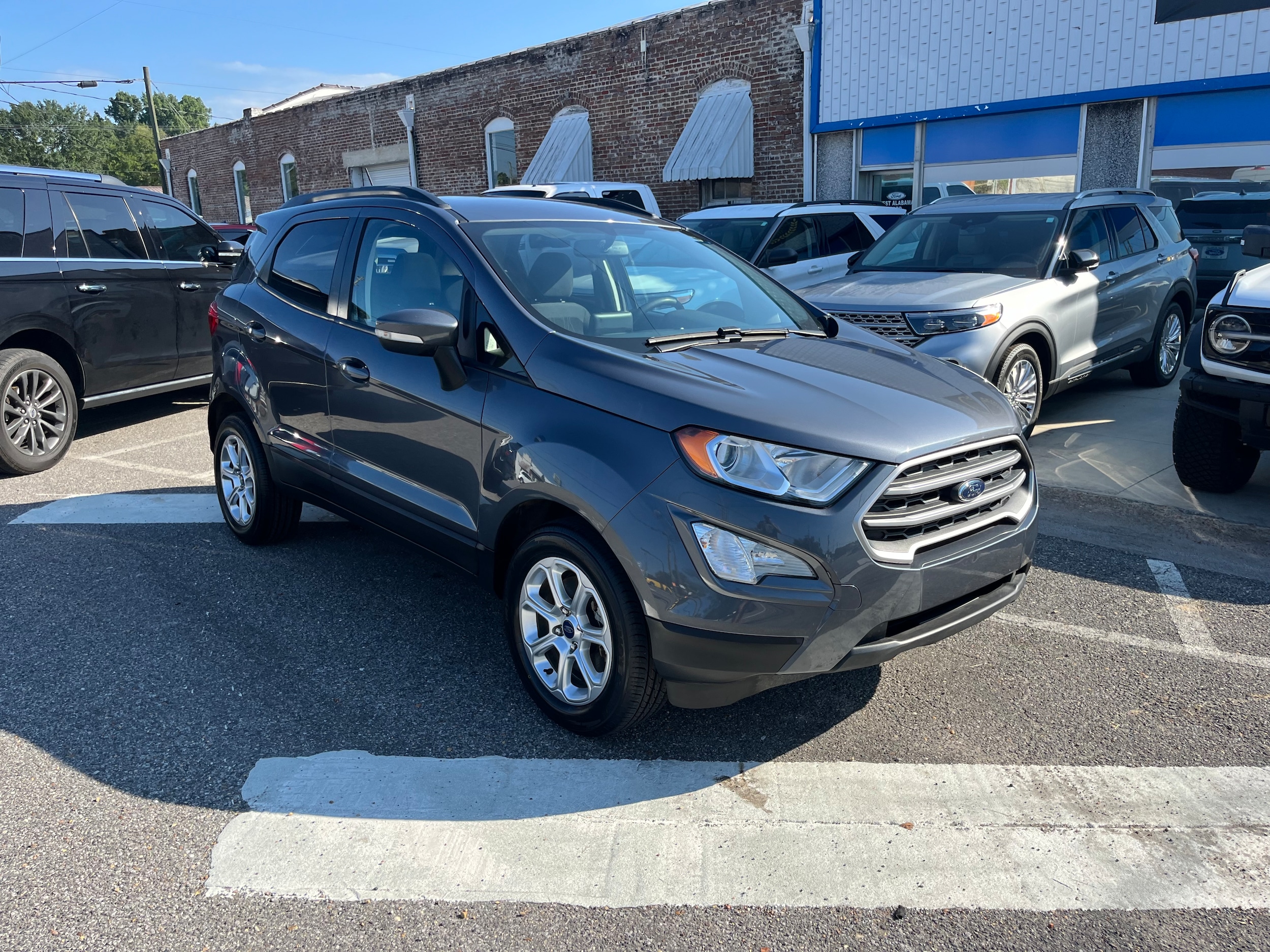 Used 2021 Ford EcoSport SE with VIN MAJ3S2GE4MC443217 for sale in Sulligent, AL