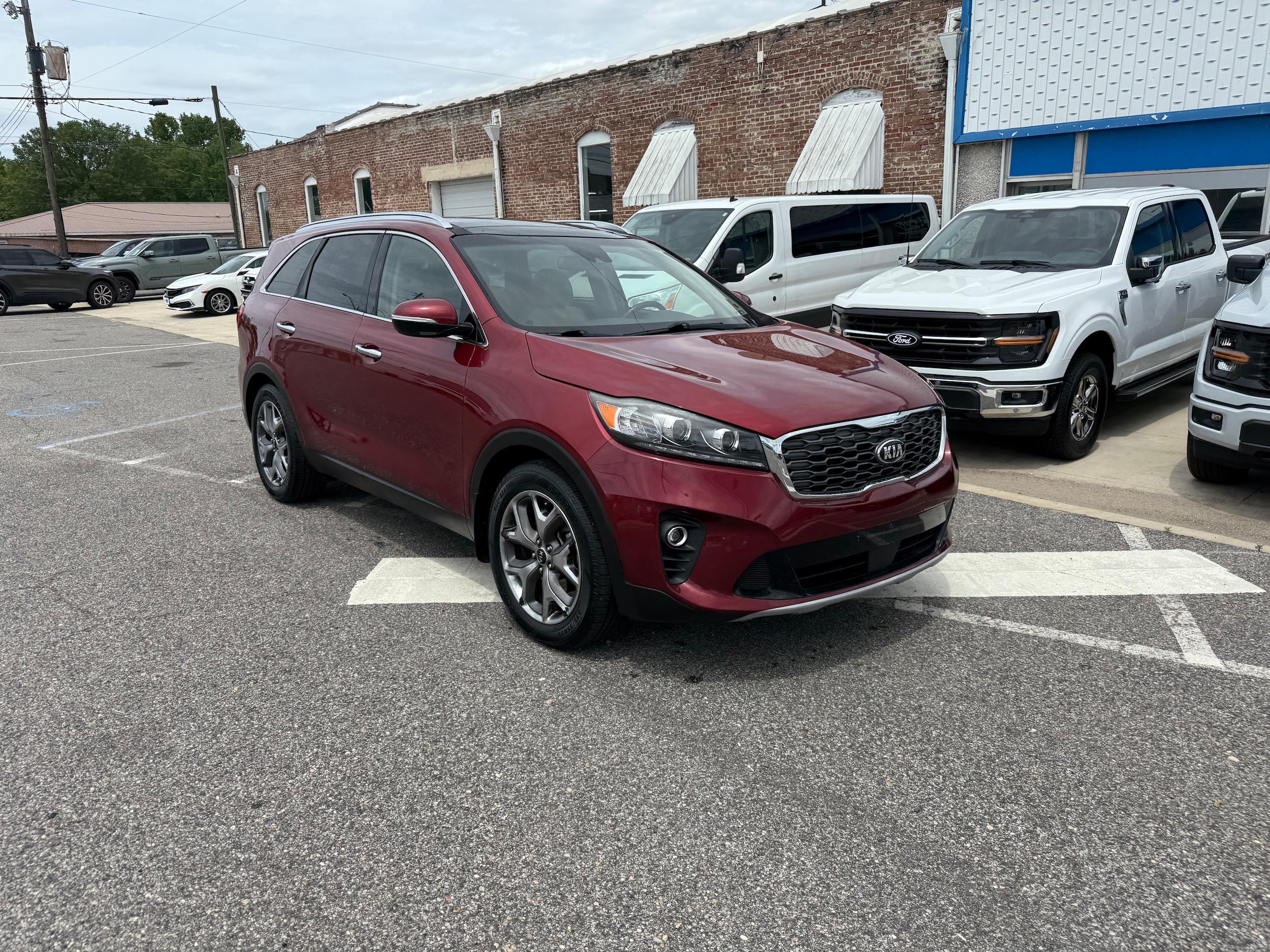 Used 2019 Kia Sorento EX Sport with VIN 5XYPH4A52KG591034 for sale in Sulligent, AL