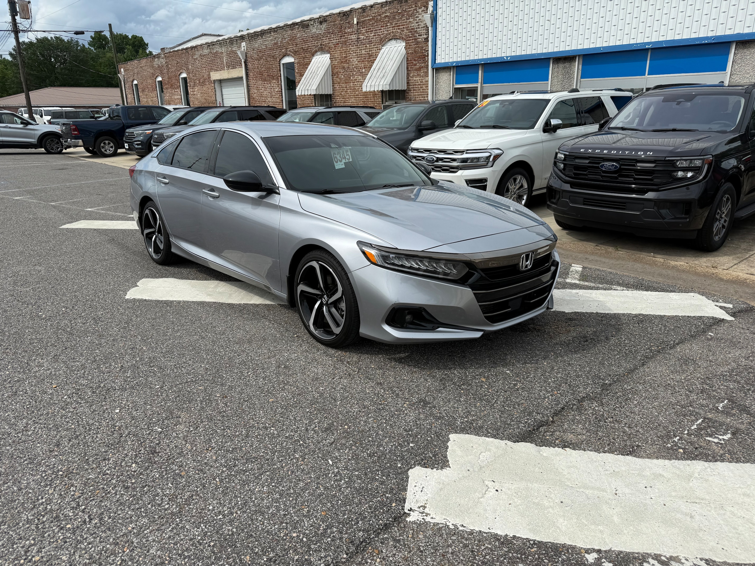 Used 2021 Honda Accord Sport with VIN 1HGCV1F37MA067993 for sale in Sulligent, AL