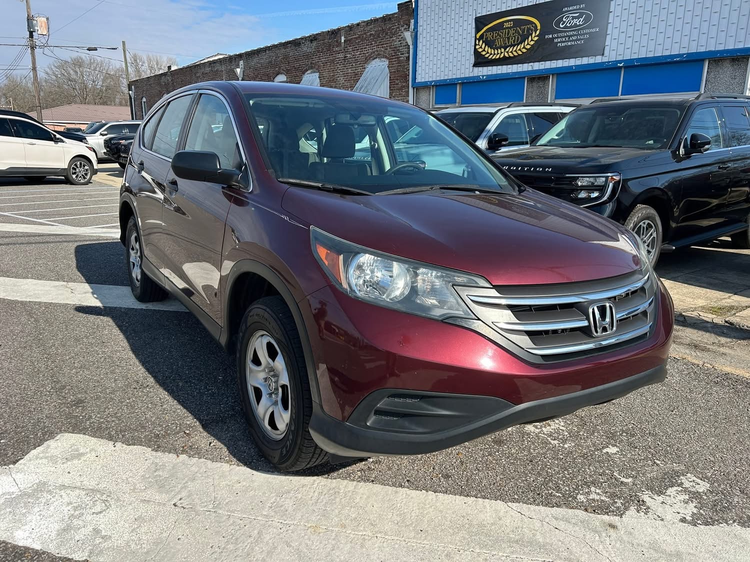 Used 2014 Honda CR-V LX with VIN 5J6RM3H33EL033487 for sale in Sulligent, AL