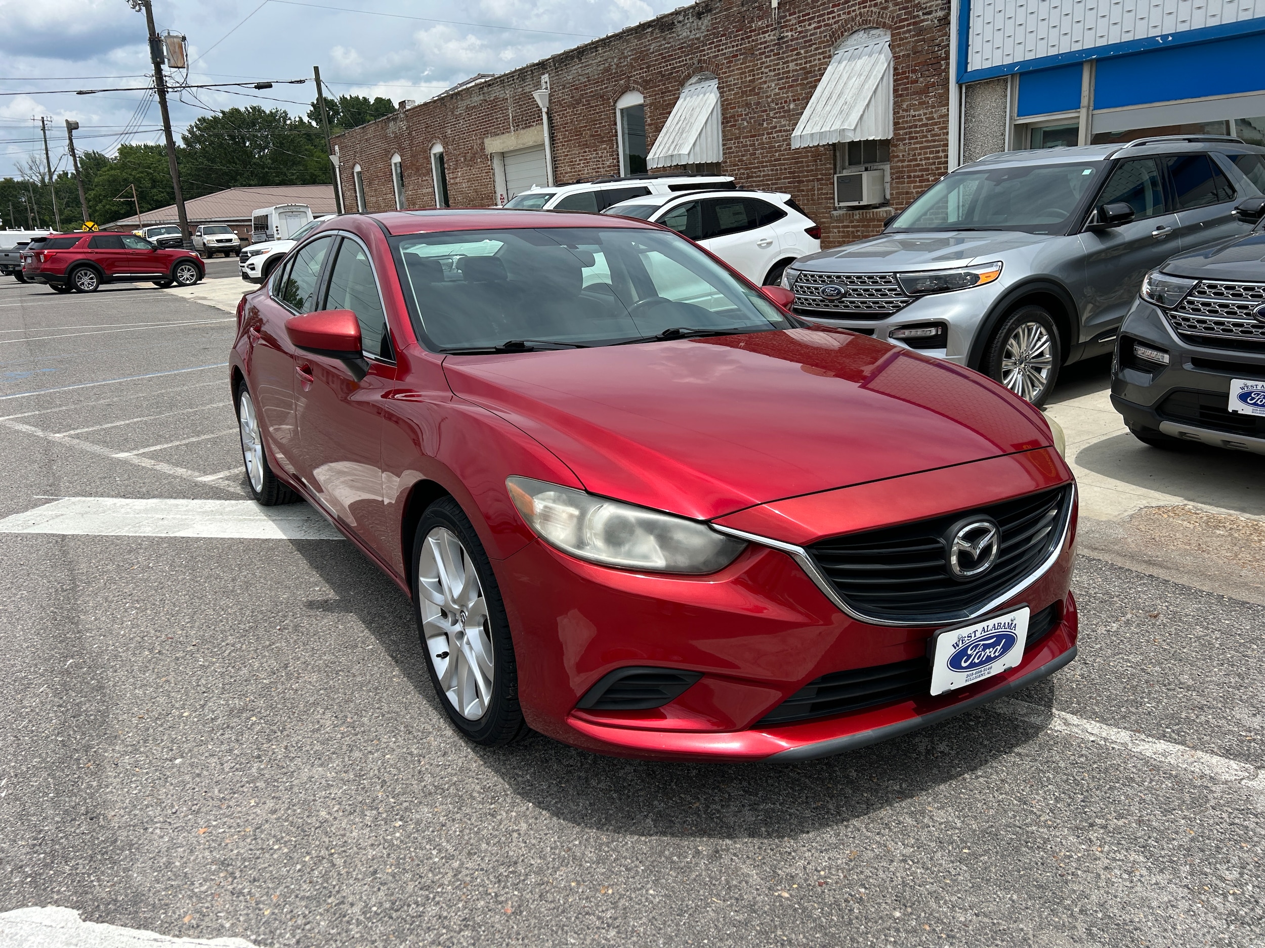 Used 2015 Mazda MAZDA6 i Touring with VIN JM1GJ1V6XF1167418 for sale in Sulligent, AL