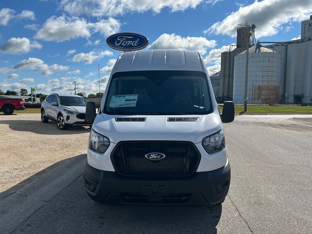 New 2025 Ford Transit Cargo Van T 350 AWD T-350 148 EL Hi Rf 9500 GVWR AWD