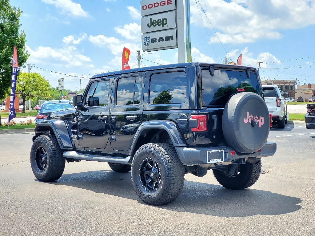 Used 2018 Jeep Wrangler Unlimited Sahara 4x4 Sahara SUV (midyear release)