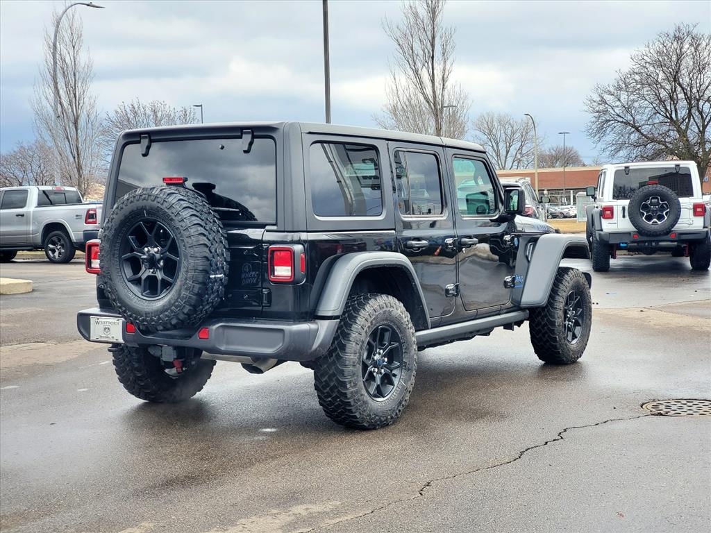 Used 2025 Jeep Wrangler 4xe Willys 4XE with VIN 1C4RJXN67SW584746 for sale in Dearborn, MI