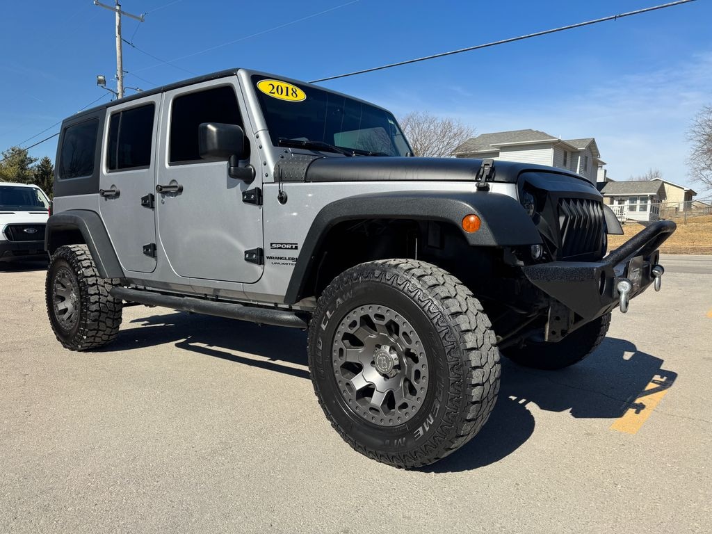 Used 2018 Jeep Wrangler JK Unlimited Sport SUV