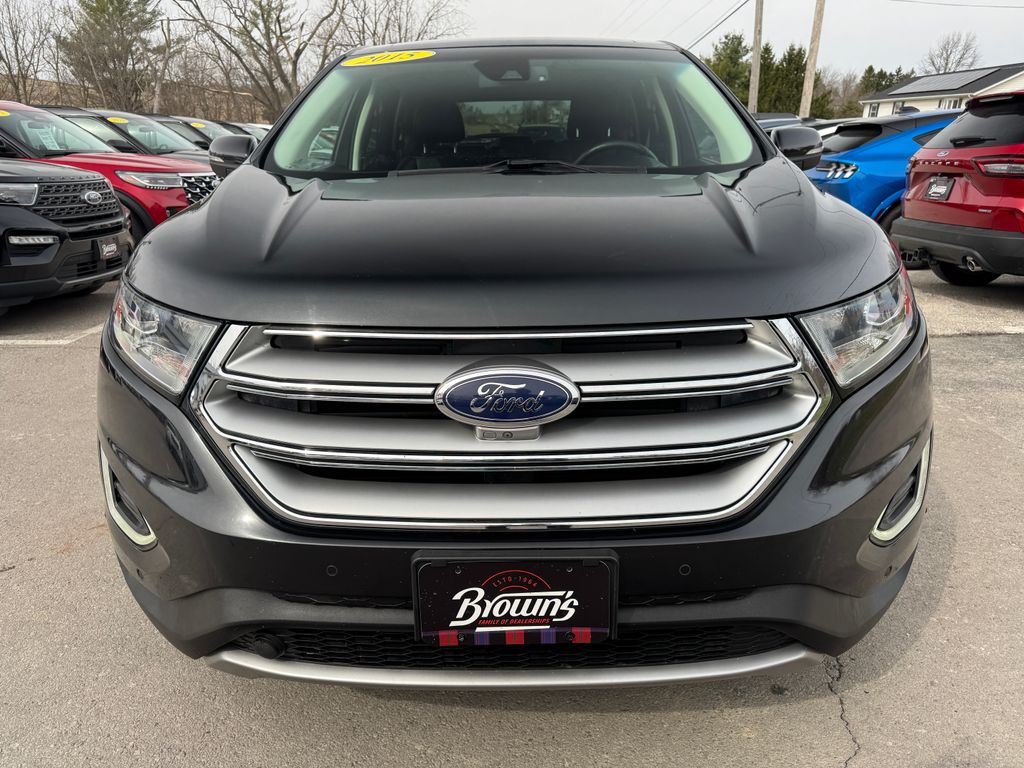 Used 2015 Ford Edge Titanium with VIN 2FMPK4K9XFBC12242 for sale in Guttenberg, IA