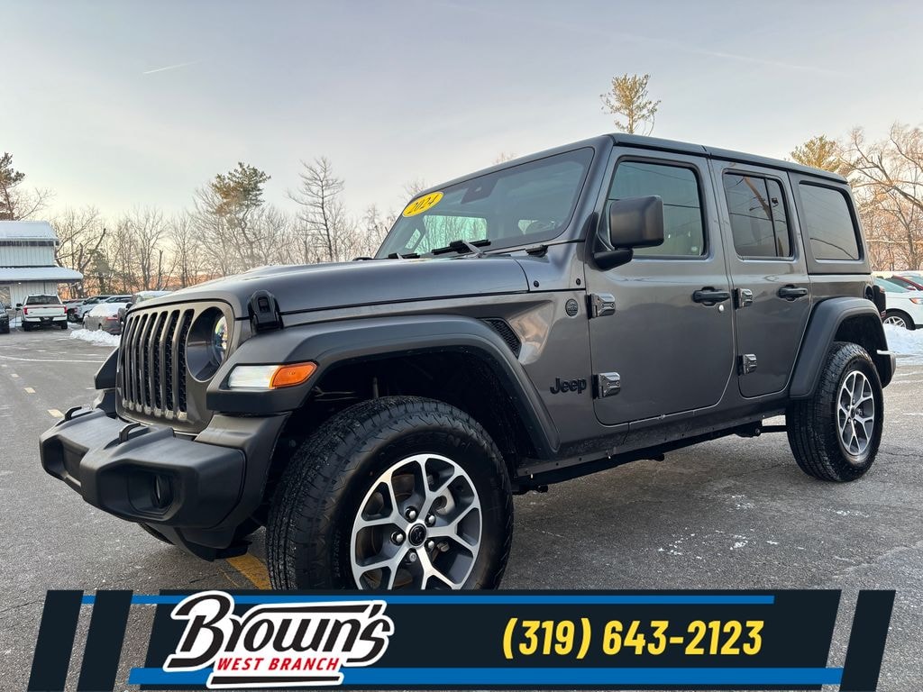 Used 2024 Jeep Wrangler Sport S SUV