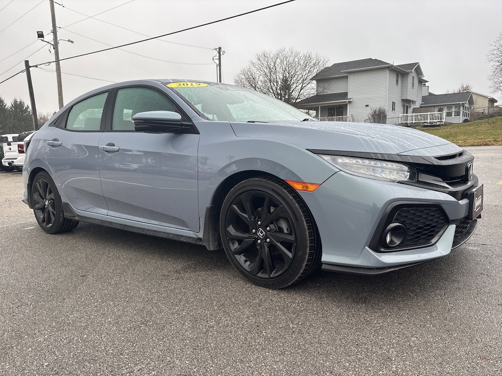 Used 2019 Honda Civic Hatchback Sport Touring Sport Touring CVT