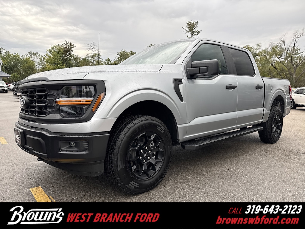 New 2025 Ford F-150 STX STX 4WD SuperCrew 5.5 Box
