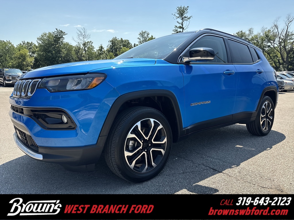 Used 2022 Jeep Compass Limited Limited 4x4