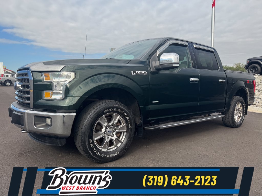 Used 2016 Ford F-150 XLT with VIN 1FTEW1EP2GKE35956 for sale in West Branch, IA