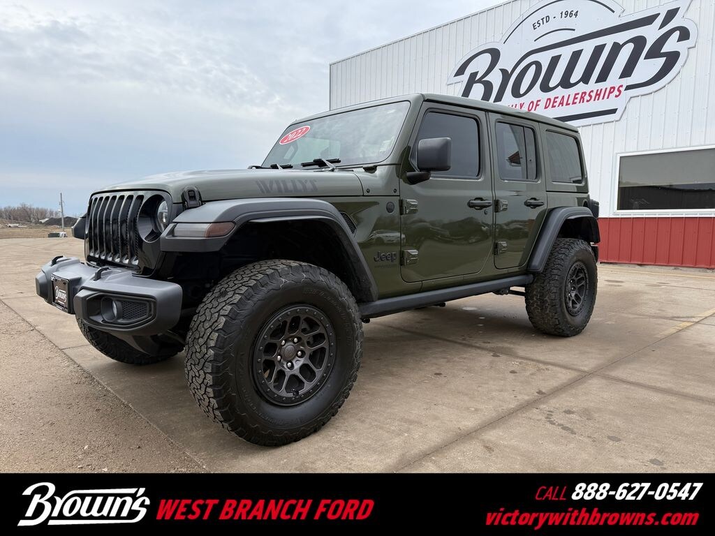 Used 2022 Jeep Wrangler Unlimited Willys SUV