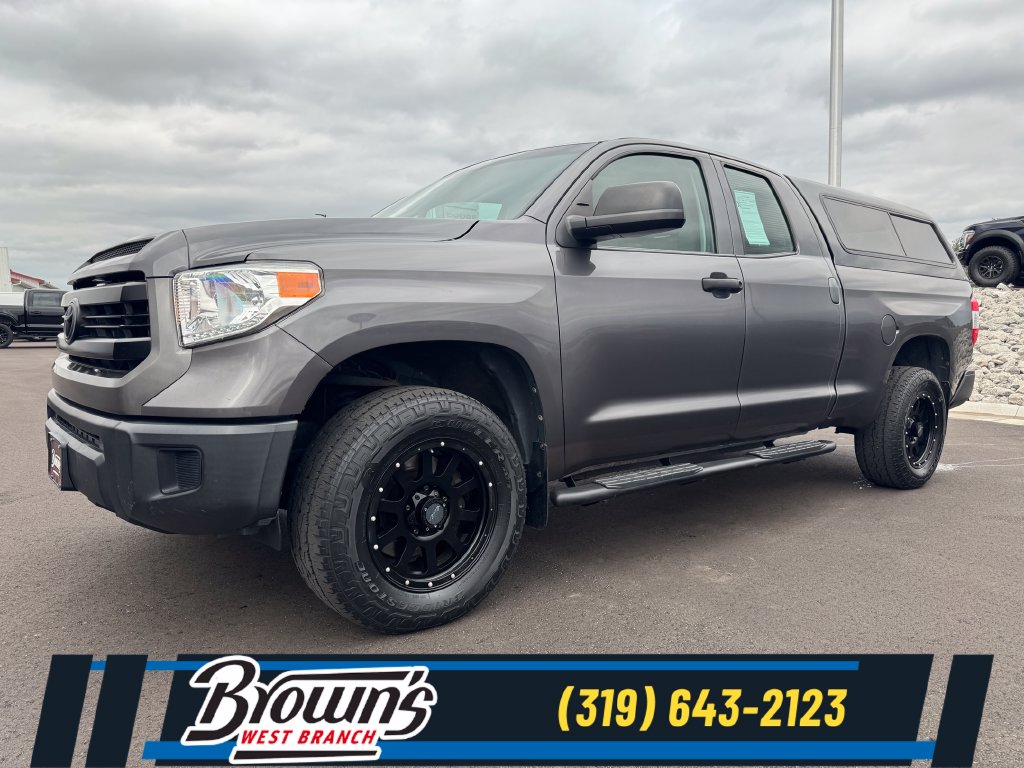 Used 2015 Toyota Tundra SR with VIN 5TFUM5F12FX063197 for sale in West Branch, IA