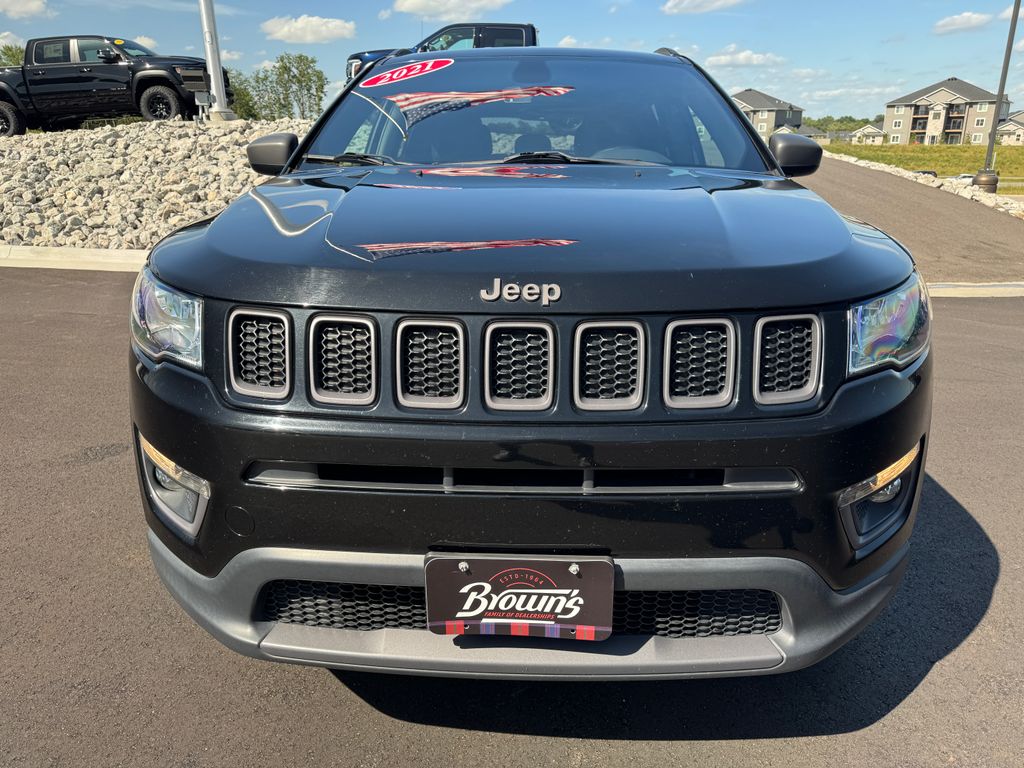 Used 2021 Jeep Compass 80th Spec. Edition with VIN 3C4NJDEB7MT539602 for sale in West Branch, IA