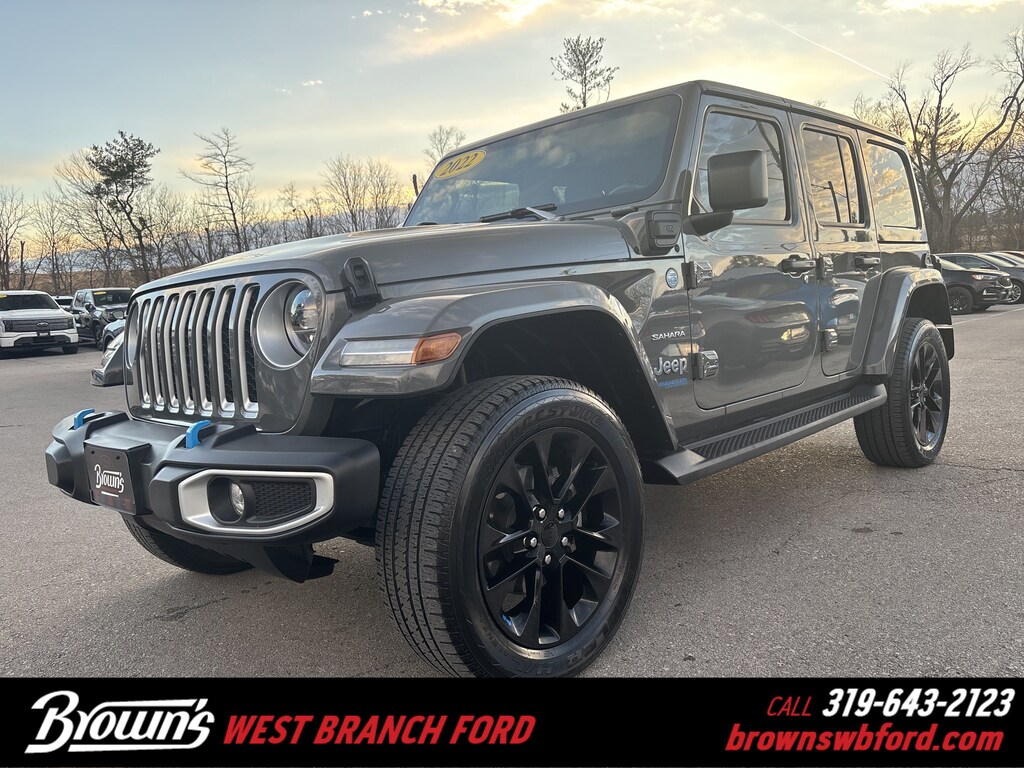 Used 2022 Jeep Wrangler 4xe Unlimited Sahara Unlimited Sahara 4x4