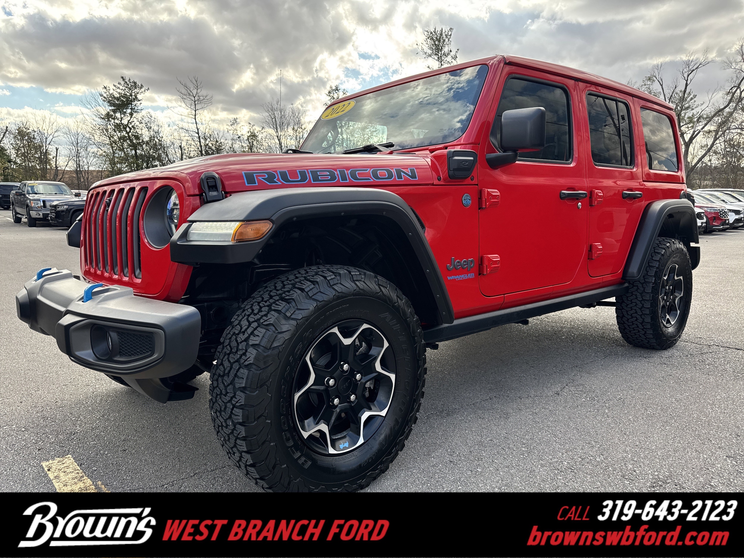 2022 Jeep Wrangler 4xe Unlimited Rubicon 4x4 