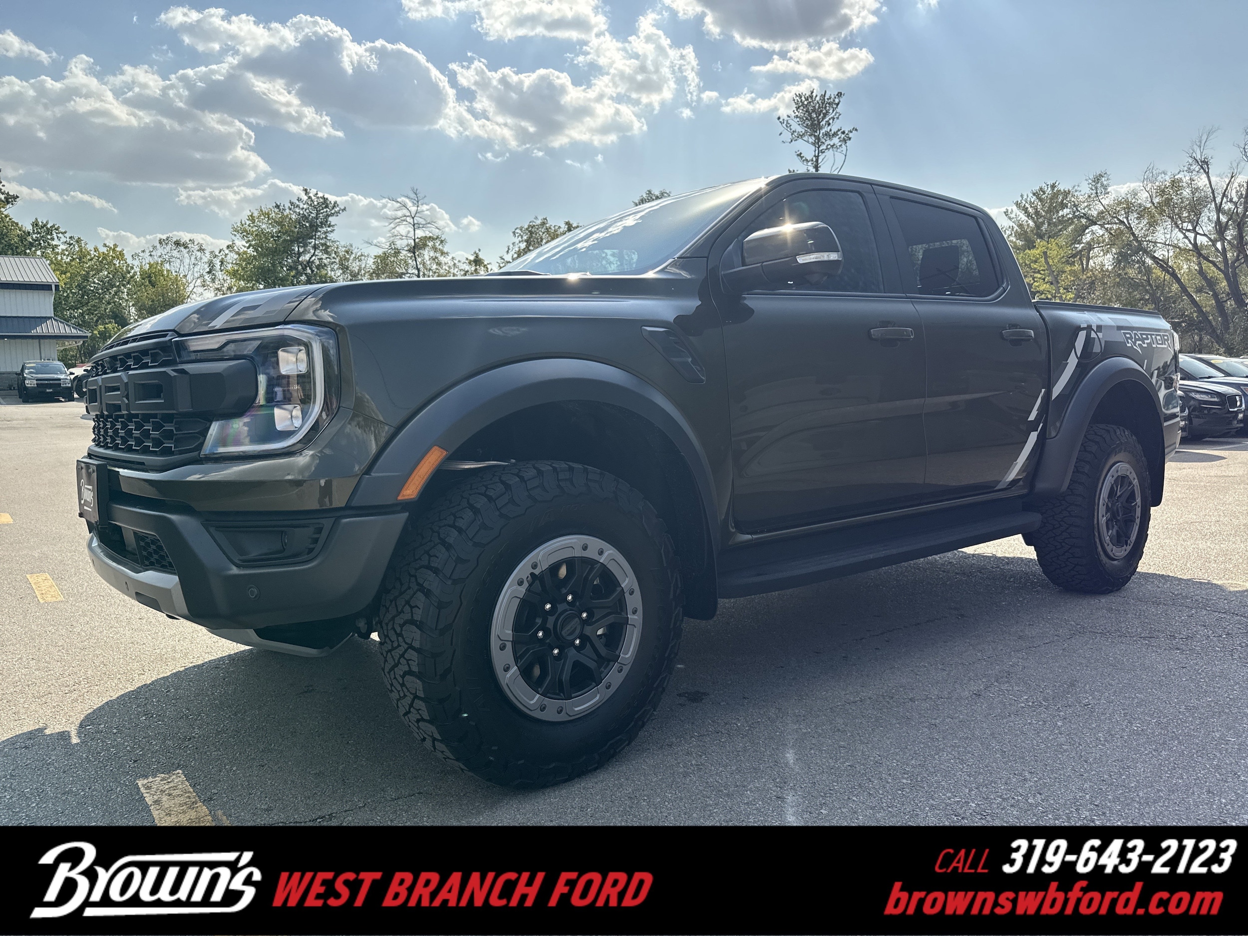 2025 Ford Ranger Raptor 4WD SuperCrew 5 Box 