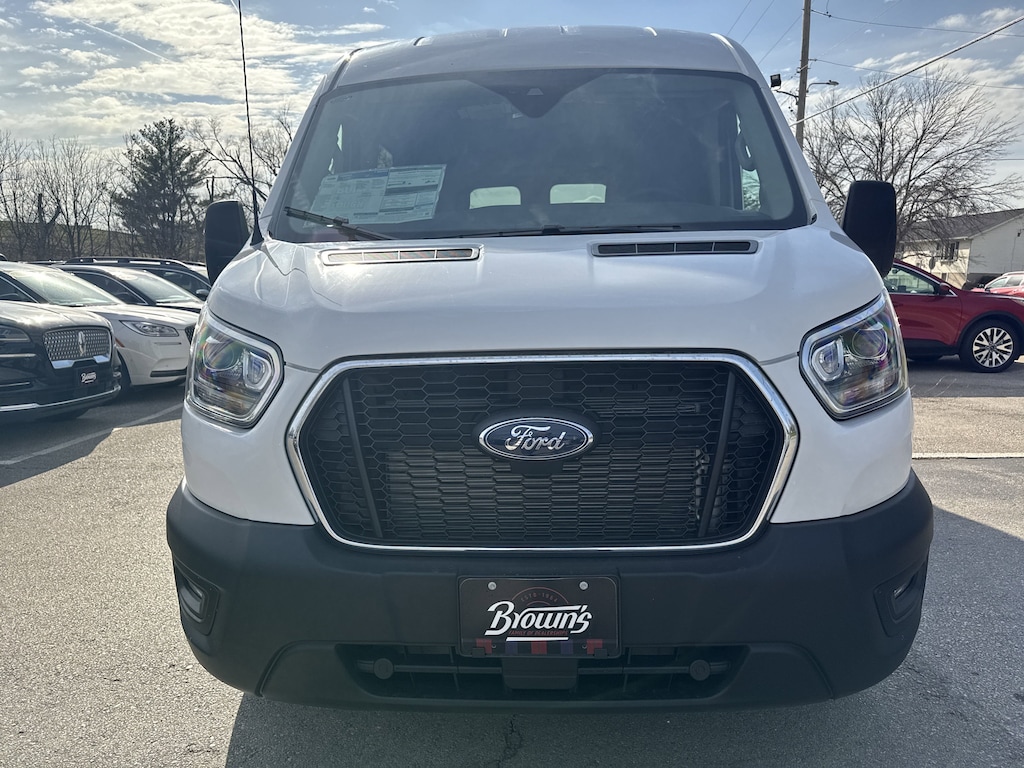 New 2025 Ford Transit Cargo Van 250 MR CARGO VAN T-250 148 Med Rf 9070 GVWR RWD