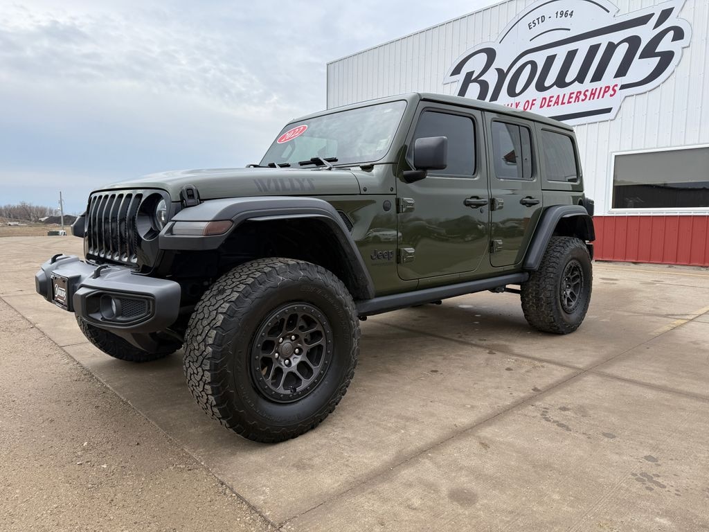 Used 2022 Jeep Wrangler Unlimited Willys SUV
