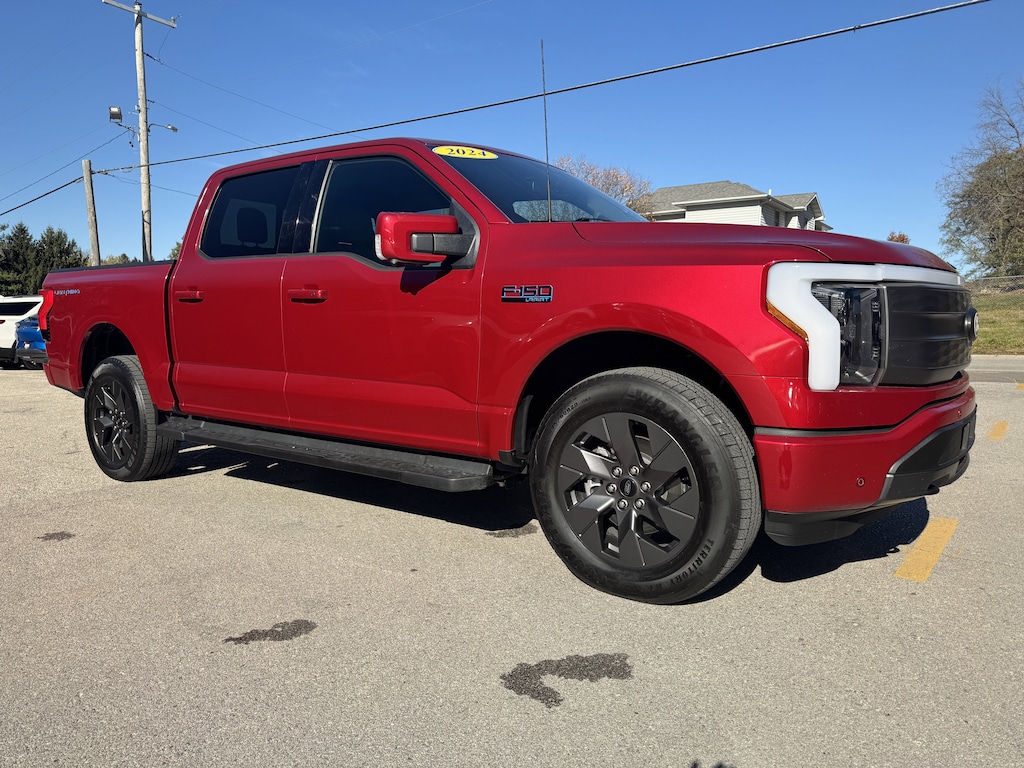 Used 2024 Ford F-150 Lightning LARIAT LARIAT 4WD SuperCrew 5.5 Box